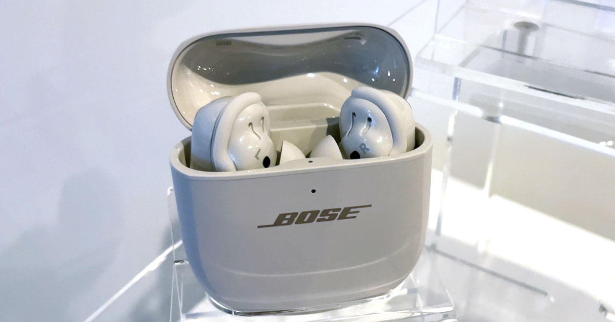 ついに出た！ Bose QuietComfort Ultra EarbudsとUltra Headphonesを速攻レポート