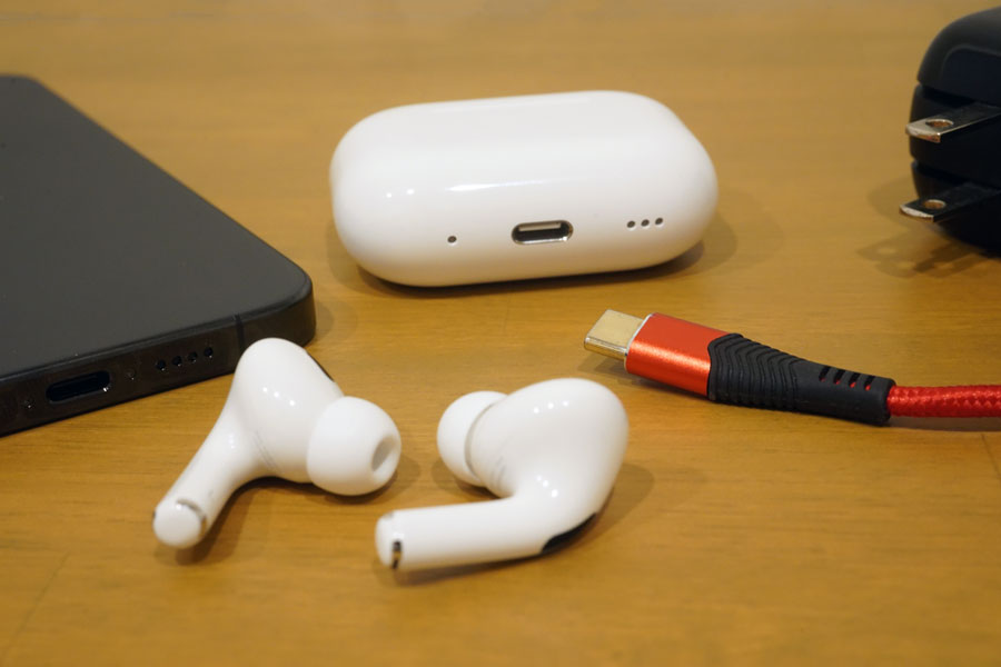 アップルAirPods Pro（第2世代）USB Type-C版レビュー。Lightning版と 