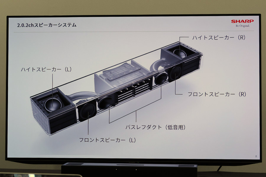 幅52cmでもしっかりアトモスできる2.0.2chサウンドバー「HT-SB700