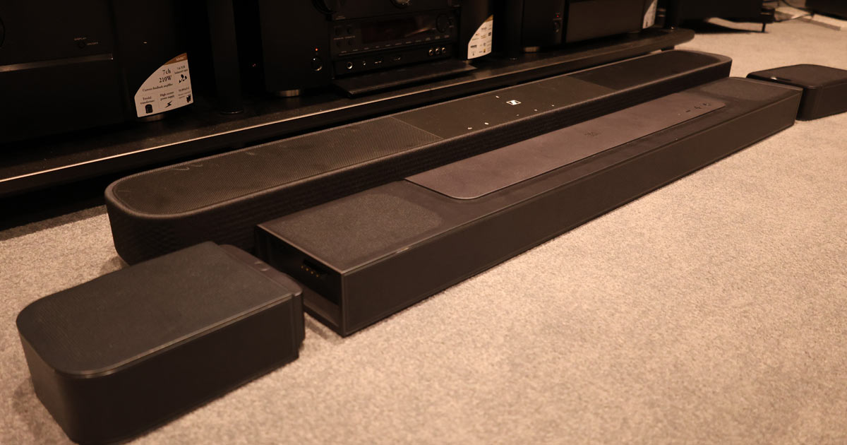 JBL「BAR 1000」とゼンハイザー「AMBEO Soundbar Plus」をDTSで聴き比べてきた