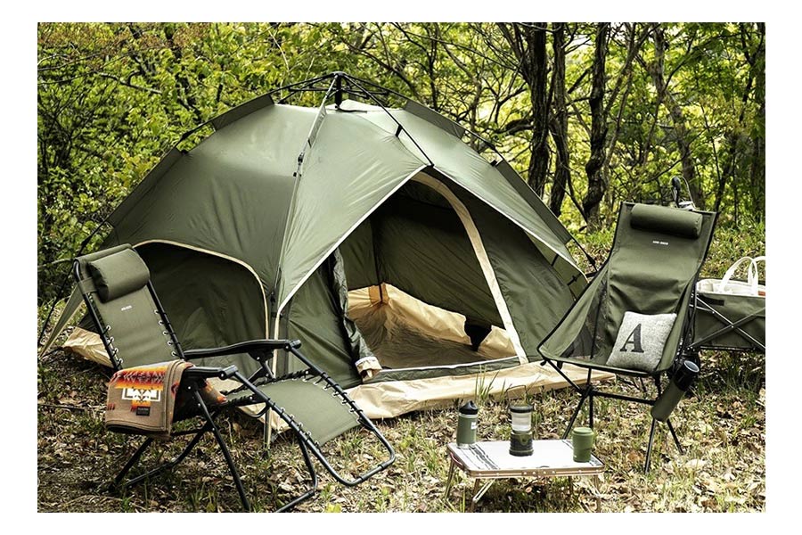 国内在庫ポップアップテント ワンタッチテント キャンプテント 2-3人用 防水 収納袋付 テント/タープ