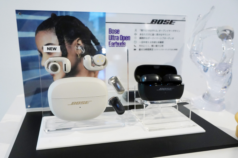 Boseのオープンイヤー型完全ワイヤレス「Bose Ultra Open Earbuds」を ...