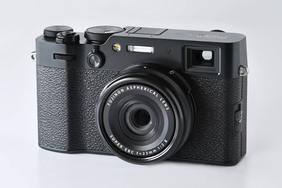 FUJIFILM X100V ブラック + アダプターリング、バッテリー - カメラ