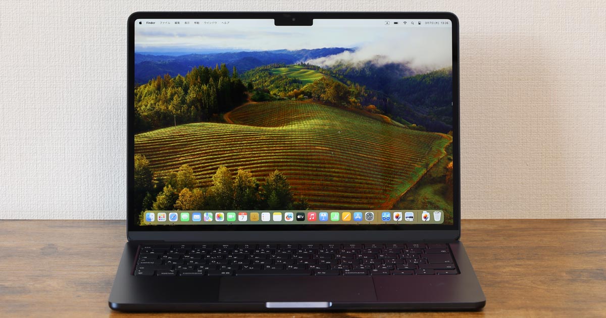 「MacBook Air」のM3チップ搭載モデルを速攻レビュー！ Mac入門モデルとして実力は？
