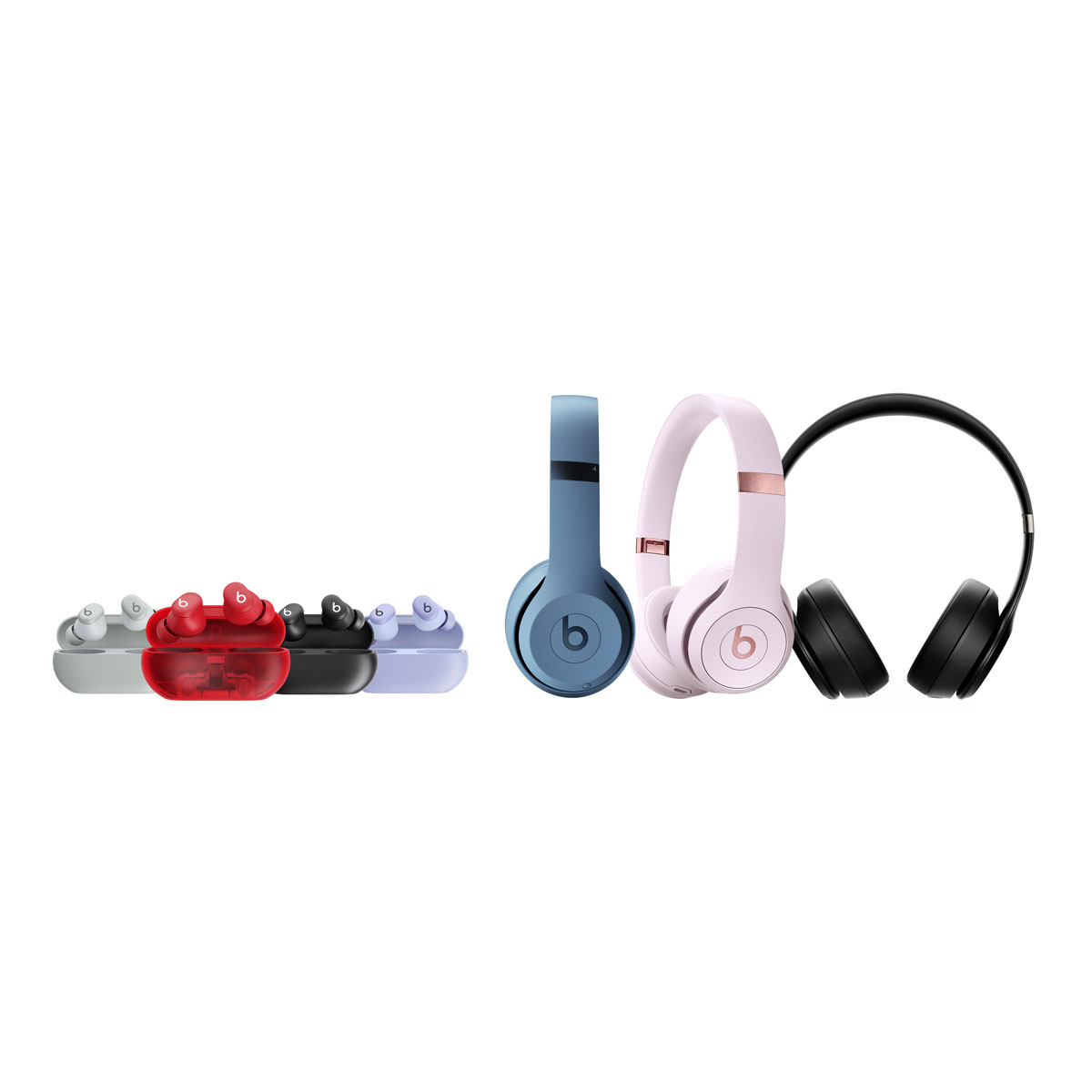 Beats Solo�V���[�Y�ɑҖ]�̐V���i�I ������w�b�h�z���uSolo 4�v�ƃV���[�Y����TWS�uSolo Buds�v