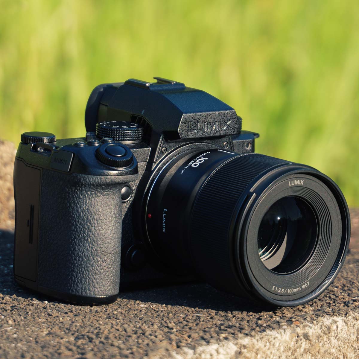 ���E�ŏ��E�Ōy�ʁuLUMIX S 100mm F2.8 MACRO�v�͑��ʂɎg����100mm�}�N���I