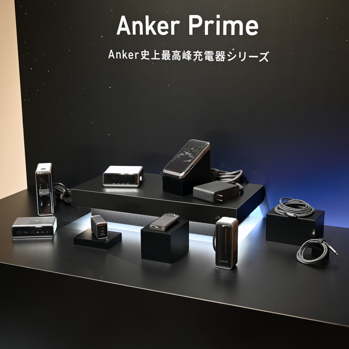 Anker Prime����Fusion���f����J�[�h�T�C�Y�̒����^USB�[�d��Ȃǒ��ڂ̐V���i���ꋓ���
