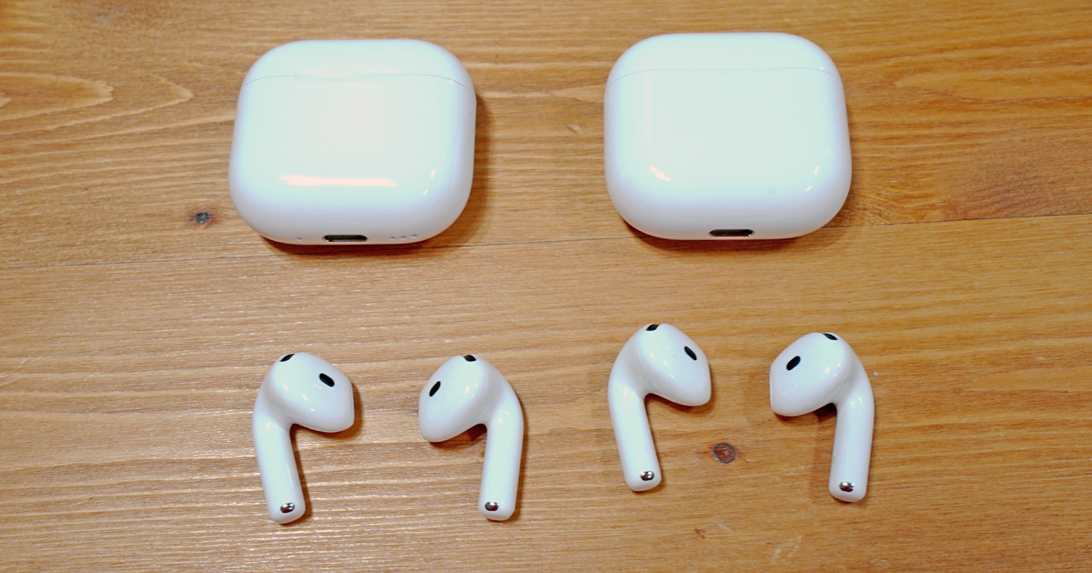 開放型でノイキャン搭載の新型「AirPods 4」をレビュー！ ANCなしバージョンとの比較も