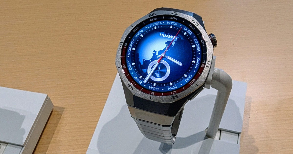 人気のゴルフ機能が進化！ 「HUAWEI WATCH GT 5」は本格的スポーツウォッチだ