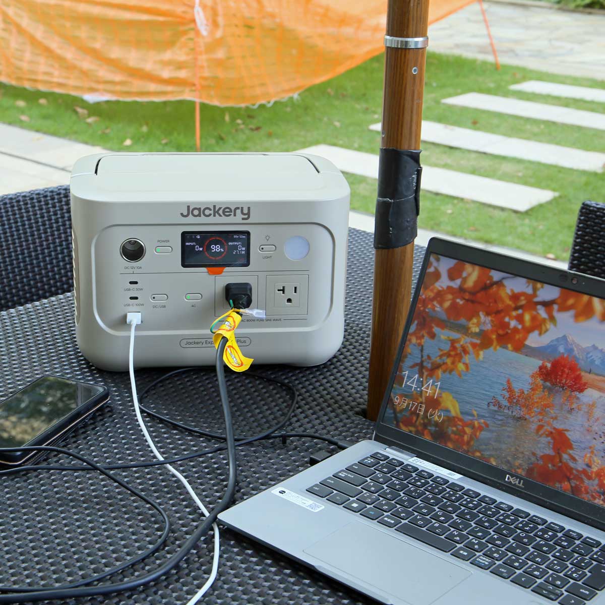 ���i�g���ł��������I ���S���Ǝg���₷�������͂�Jackery�u�|�[�^�u���d�� 600 Plus�v