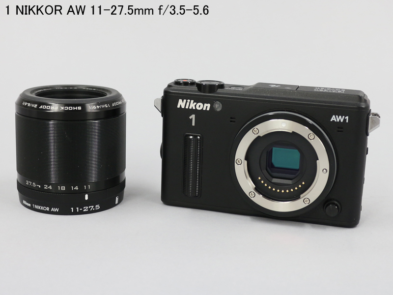 世界初”の防水ミラーレス一眼カメラ「Nikon 1 AW1」を持って登山してき ...