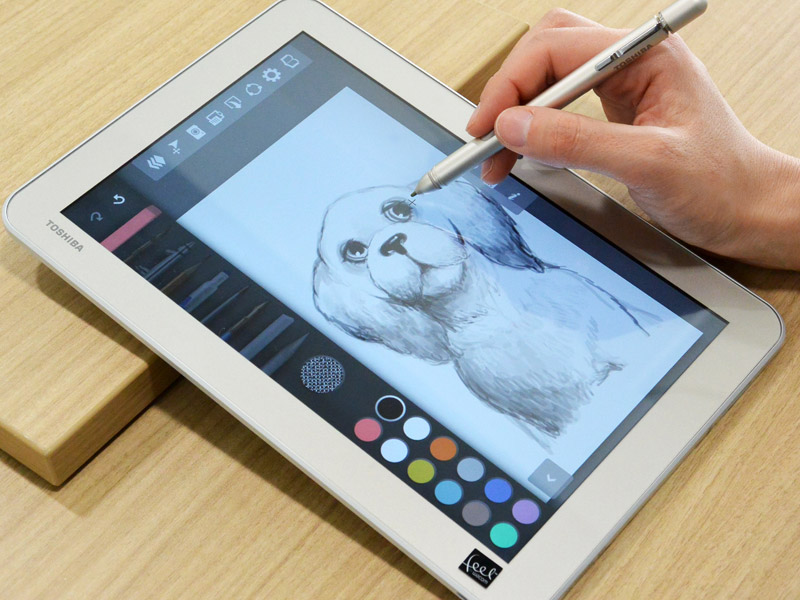 プロのイラストレーターが挑戦 ワコムのペン技術を搭載したwindows
