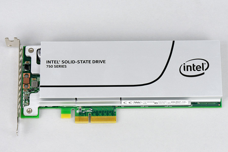 インテル MLC SSD 750 1.2TB 純正 新同 2.5インチ　おまけ付