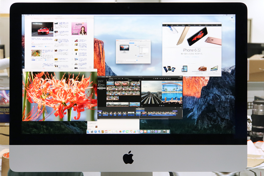 21.5インチ iMac Retina 4K ディスプレイモデル」で4K動画は快適に編集