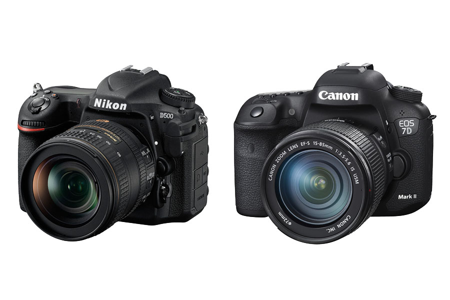 jRuD500vƃLmuEOS 7D Mark IIṽXybNrĂ݂