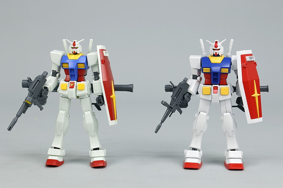 新設計で生まれ変わった！ 「HGUC 1/144 RX-78-2 ガンダム」新旧