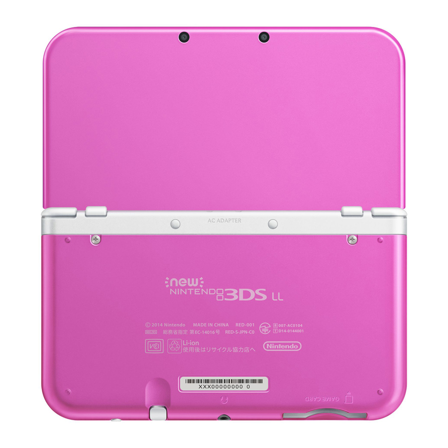 New 任天堂3DS LL ピンク ホワイト