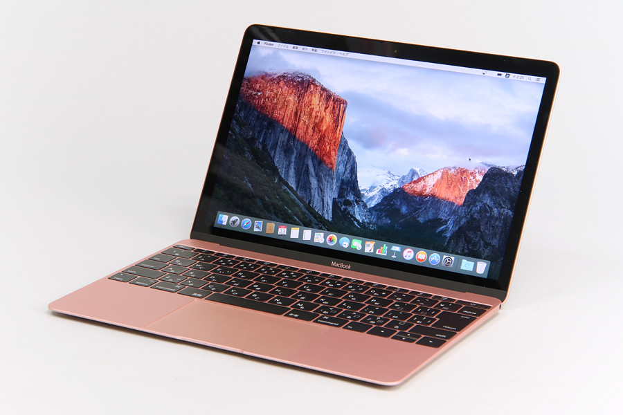 MacBook 最新のos 人気カラー SSD ローズ ゴールド ピンク 可愛い