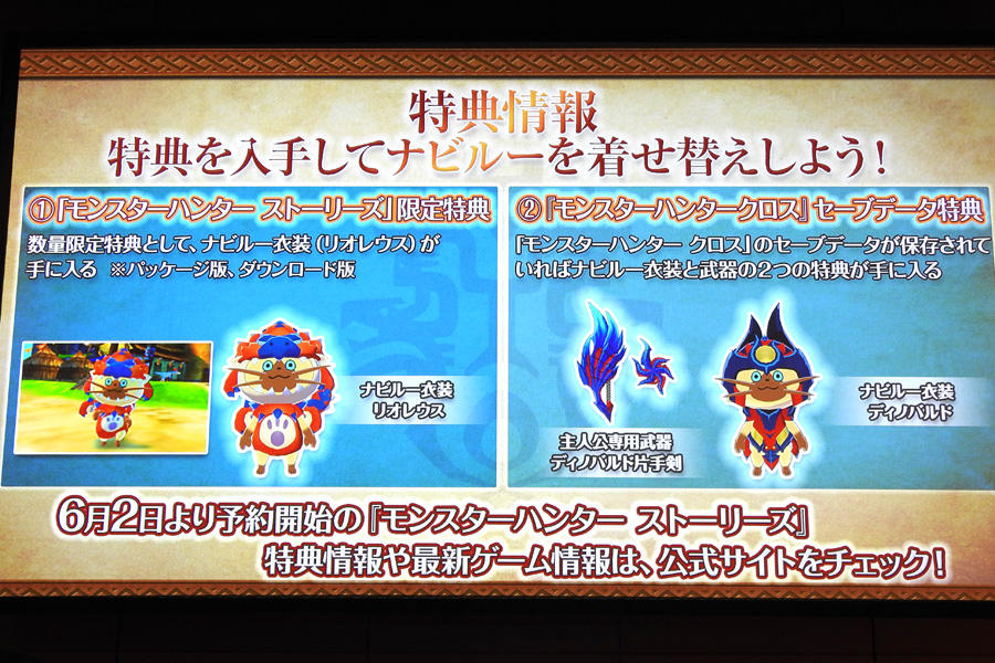 一乗りしようぜ モンスターを育てて旅をするrpg モンスターハンターストーリーズ のプレス発表会に参加してきた 価格 Comマガジン