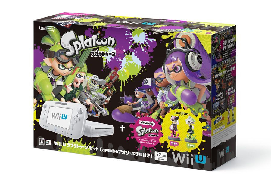 Splatoon（スプラトゥーン）」が発売1周年！ amiibo付きWii Uセット