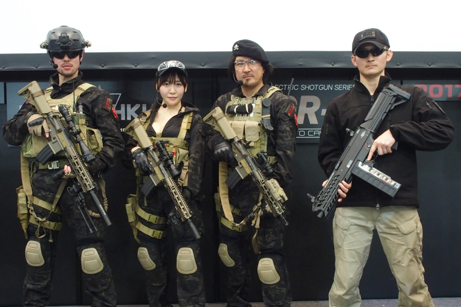 次世代電動ガン「DELTA HK416」の姿も！ 「東京マルイフェスティバル ...