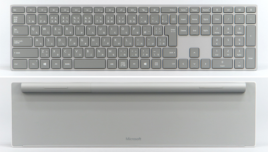 Surfaceブランド初のキーボードとマウスはシンプルでクセのない使い 