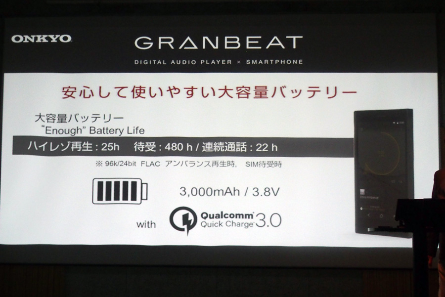 ONKYO GRANBEAT DP-CMX1 バランス2.5mm simフリー