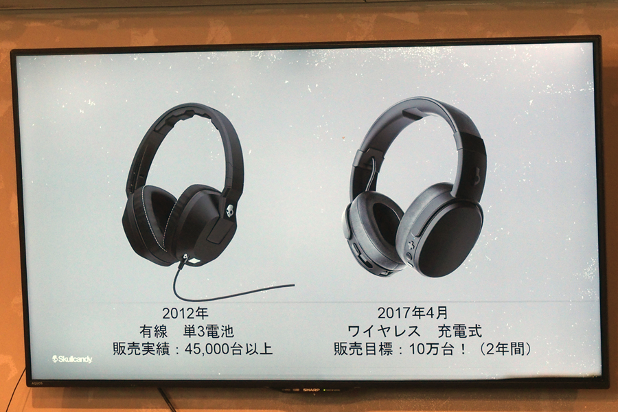 震えるヘッドホンに待望のワイヤレスモデル！ Skullcandy「CRUSHER