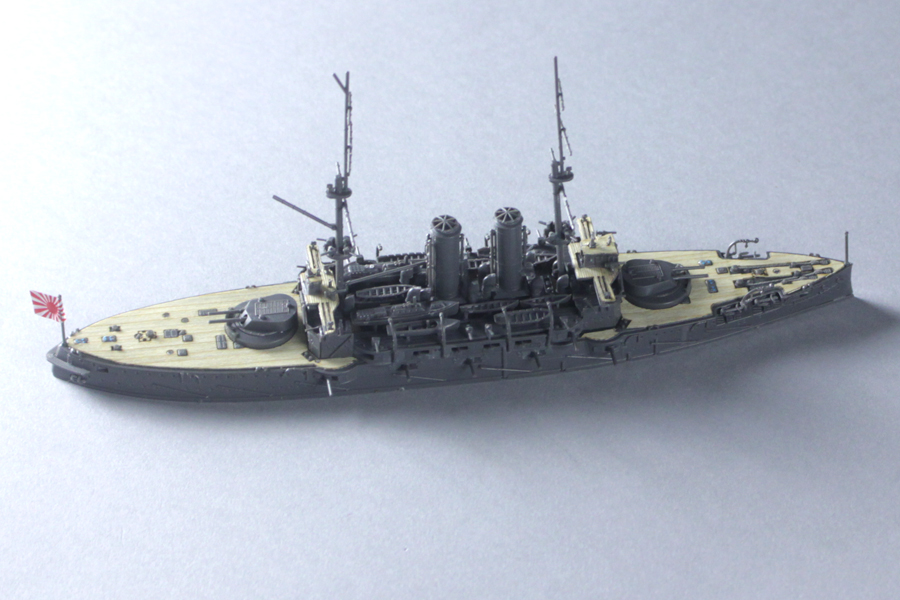 超精巧な 戦艦三笠 1 700スケールのプラモデルを 初心者が10日間かけて作って撮影しました 価格 Comマガジン