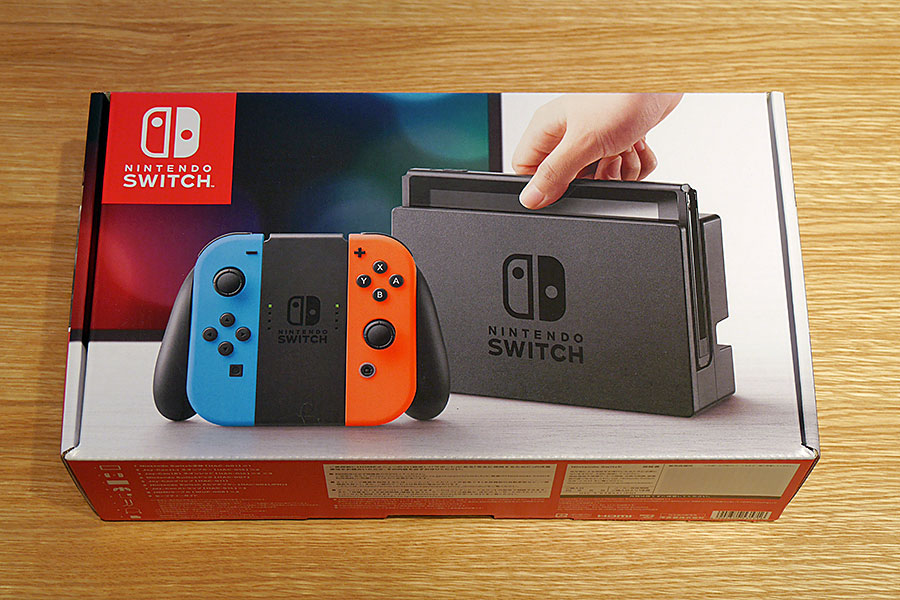 Nintendo Switch 2017年式 赤×青 箱･説明書なし
