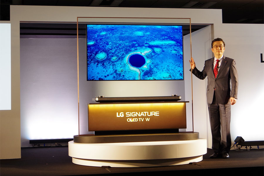 LG、有機ELテレビ、3シリーズ4モデルを発表