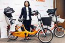 チャイルドシートに日よけが付いた! 子乗せ電動アシスト自転車「ギュット・クルームR」