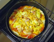 魚焼きグリルで、窯焼きの本格派ピザを再現できるプレート