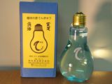 電球の中に日本酒が！ネット上で話題になった、ユニークな日本酒