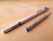 オシャレでエコ。短い鉛筆が長くなる木軸ホルダー