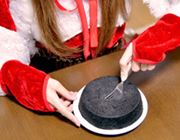 【リア充お断り】真っ黒なケーキをクリスマスに、いざ実食