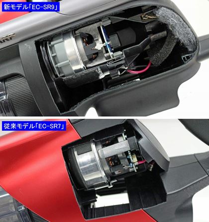 ᑛZp𓋍ڂĂȂ]fƔrƁA[^[ݍރJo[̌`̈Ⴂ͖炩BC𐮂邽߂ɂ͂xKvȂ߁Ao܂ł͒ȂĂ܂