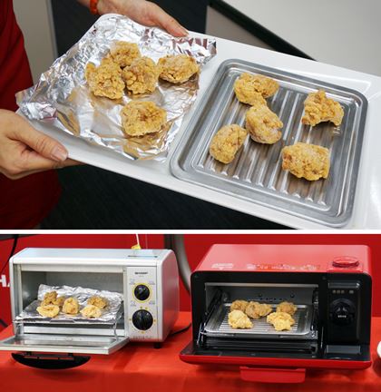 �J�`�J�`�ɓ��������g���𕁒ʂ̃g�[�X�^�[�I�[�u���i���j�ƃw���V�I �O���G�i�E�j�ŉ��M