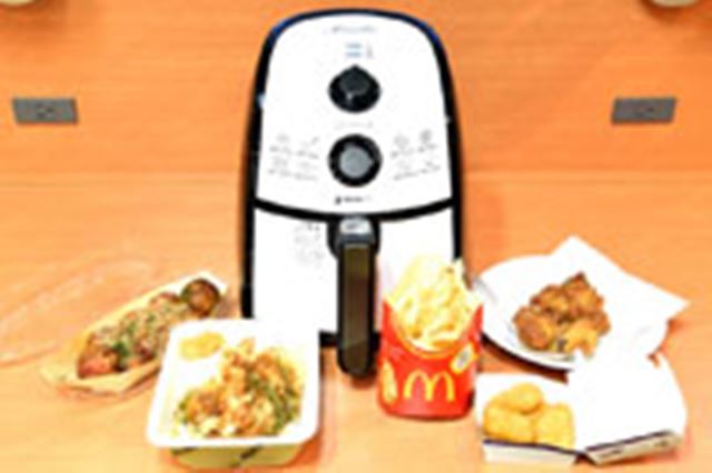 ノンオイルフライヤーでマック、KFC、てんや、銀だこがおいしくなるか実験!