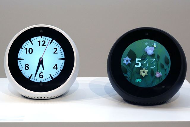 【値下げしました❗️】Amazon Echo Spot ホワイト 楽天市場】Amazon Echo Spot(2024年発売)スマートアラーム