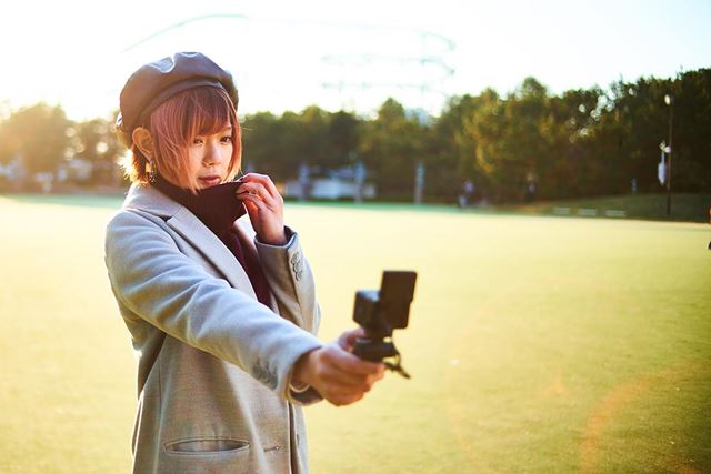 �t�B�����P�[�X��̓�J������2��ړo��I �\�j�[�uRX0 II�v�Łh������h�B���Ă���