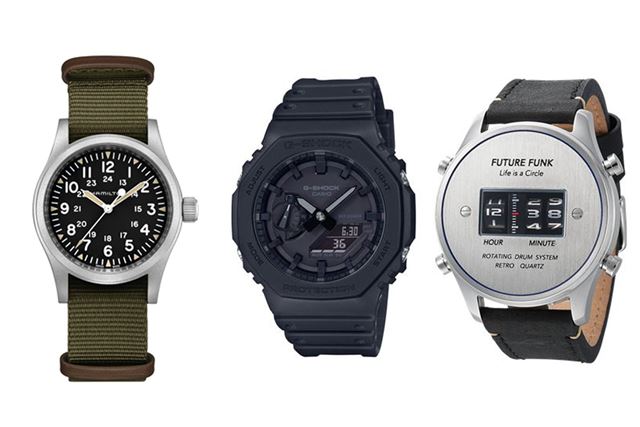 カシオ G-SHOCK デジタル・アナログコンビネーションモデル GA