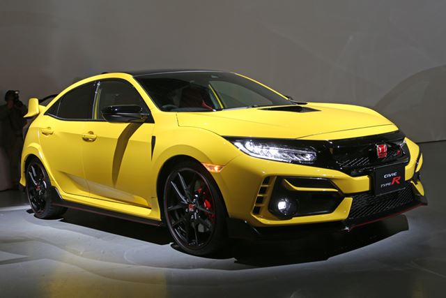 新型「シビックタイプR Limited Edition」のフロントイメージ