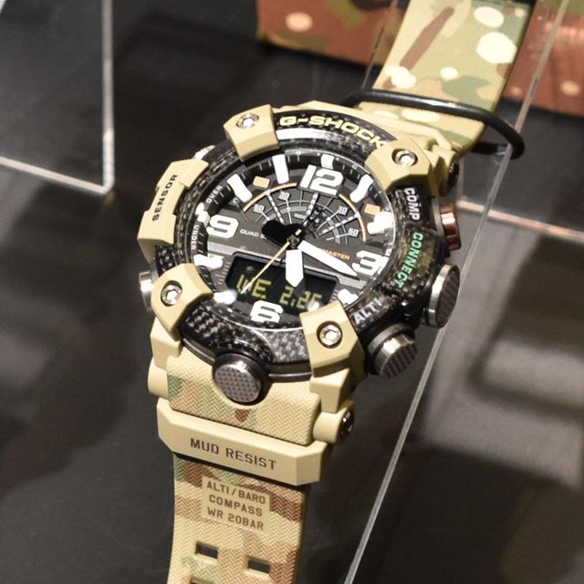 イギリス陸軍とコラボした「MUDMASTER GG-B100BA-1AJR」