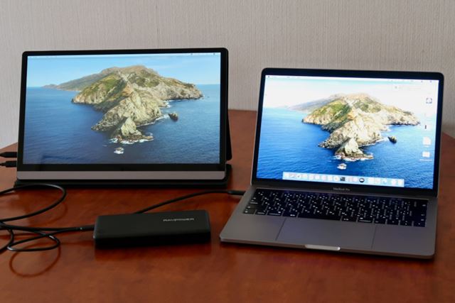 �b����15.6�^���o�C��4K�f�B�X�v���C�uKIPD4K156�v��MacBook Pro�̃T�u�f�B�X�v���C�Ƃ��Ďg���Ă݂�