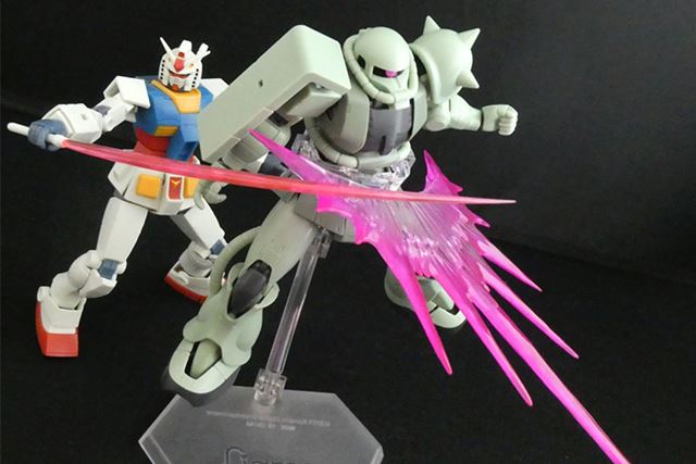 ガンダムに命が宿る!「エフェクトパーツ」でディスプレイがもっと楽しくなる