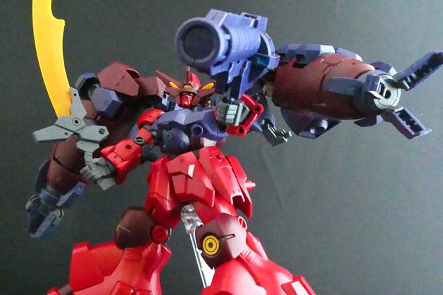 真っ赤な「GP-02A」!? 鬼のようなガンプラ「HG ガンダムGP-羅刹天」がかっこよすぎる