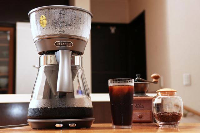 DeLonghi ドリップ式コーヒーメーカー ICM17270J クレシドラ ドリップコーヒーメーカー シルバー ICM17270J