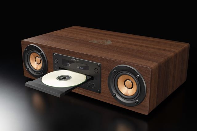Victor ミニコンポ CDプレーヤー WOOD CONE EX-D6 EX-D6 | オーディオ | Victor