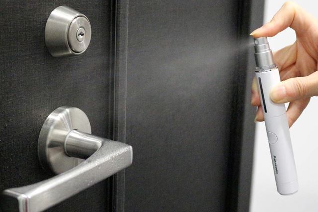 �h�A�m�u�ȂǐG���O�ɃV���b�I��肽�Ă̎������f�_�ŏ��ۂł���p�i�\�j�b�N�̌g�я��ۃX�v���[